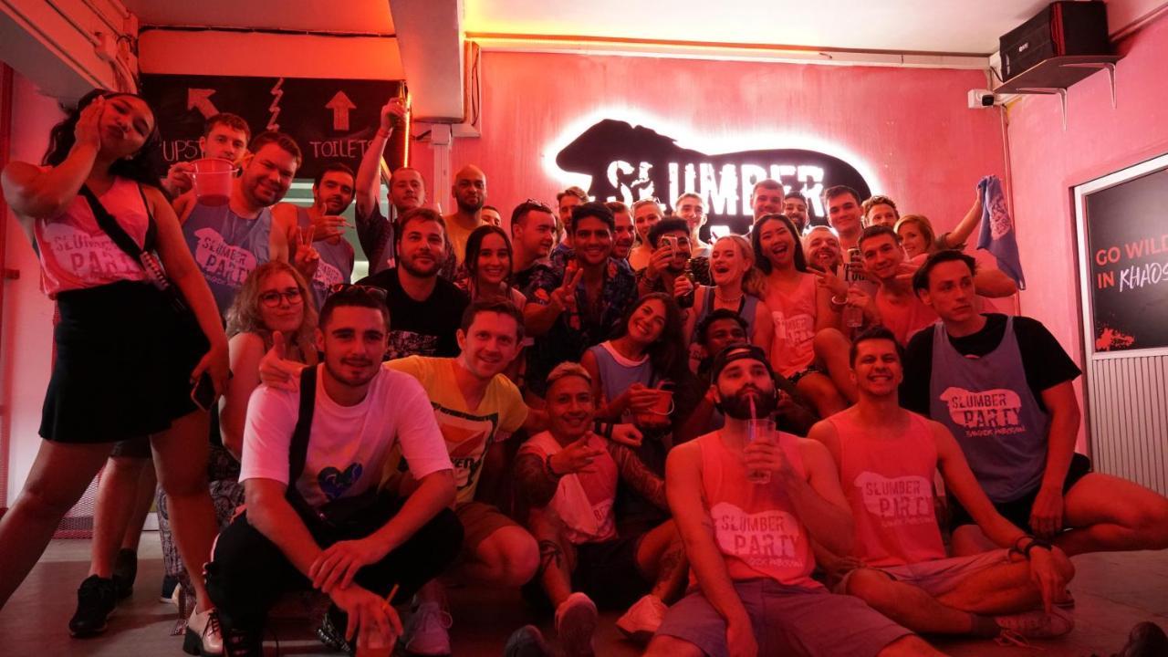 Slumber Party Bangkok Khaosan Hostel Екстериор снимка