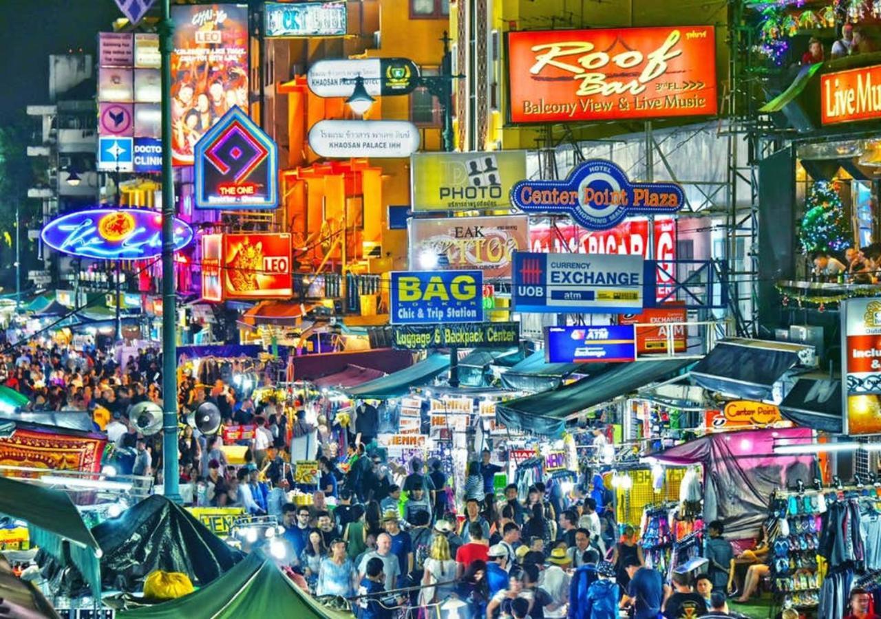 Slumber Party Bangkok Khaosan Hostel Екстериор снимка